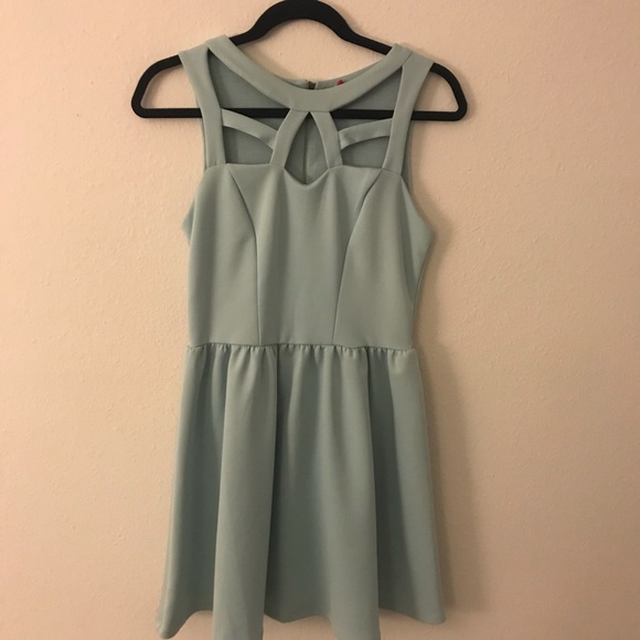 Poof! Dresses & Skirts - Light Teal Poof Dress